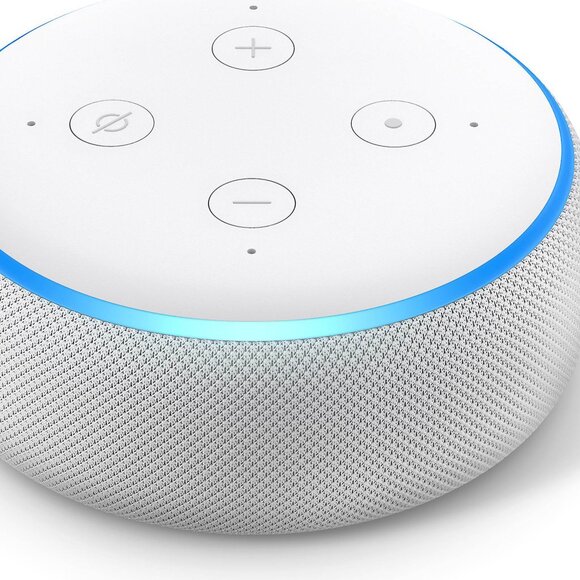 Echo Dot (3rd Gen, 2018 release) - Smart speaker with Alexa - White - Picture 2 of 10